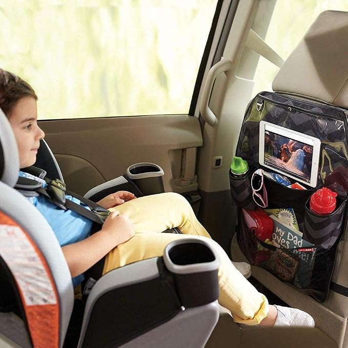 Skip Hop Back Seat Car Organizer, Style Driven, Black, 0.6 lb - Image 2