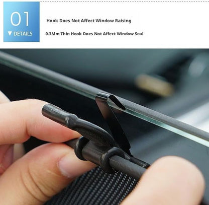 Retractable Car Side Window Sunshade,2026 Auto Static Cling Mesh Shade for UV Protection & Heat Block, Keeps Baby & Pet Safe from Sun Glare,Easy Self-Retracting Roller for Most Cars,Trucks,SUVs(Right - Image 5
