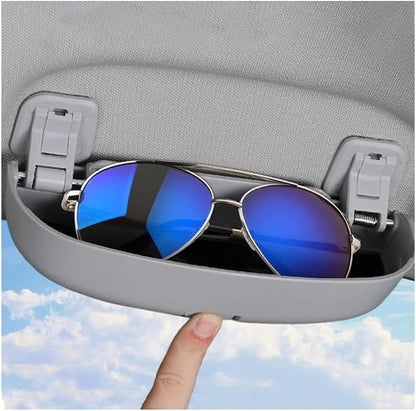 SXCY for 2022-2025 2026 Hyundai Tucson Santa Cruz Glasses Holder Box | for 2022-2025 2026 Tucson Santa Cruz Interior Accessories for Hyundai Sunglasses Case Holder Handle Replaced Storage (Gray) by SXCY