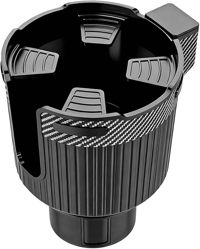 Car Cup Holder Expander, Vehicle Cup Holder Adapter with Adjustable Base, Auto Interior Cupholder Drink Extender Adapter for Most Coffee Mugs Bottles & Cups, Universal for Vehicles - Image 7