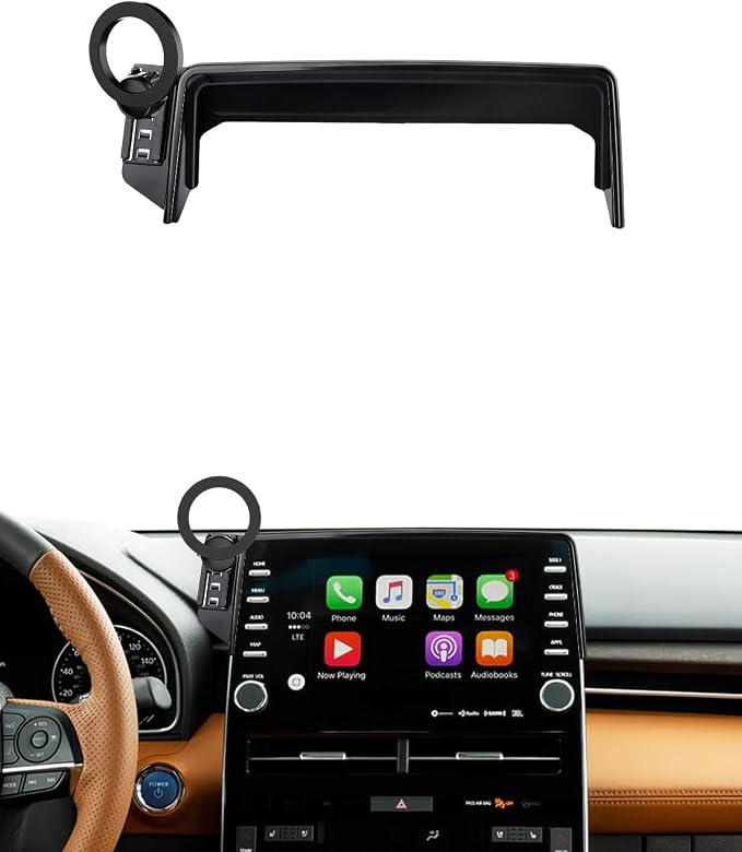 PZK Phone Holder for Toyota Avalon/Hybrid 2019-2022 Accessories 9'' Screen | Magsafe Magnetic Screen Car Phone Mount Fixed Clip Hands-Free 360° Rotation Not Affect Air Vent Phone Cradles Anti-Shake by SpecificCarPhoneHolder