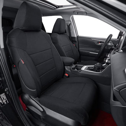 coverdream Corolla Seat Covers Full Set for 2020-2025 2026 Toyota Corolla SE,SE Apex,Nightshade,FX and 2023-2026 XSE Seat Cover,Fully Covered,Breathable Polyester Car Seat Protector (Black) by Coverdream