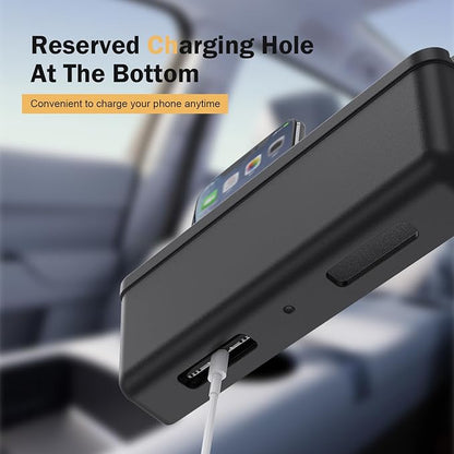 Car Storage Bag, Multifunctional Center Console Organizer, Car Side Storage Pocket Tray, for Seats Doors Consoles (Black) - Image 3