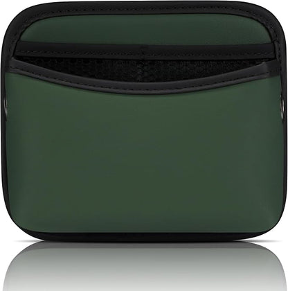 Accmor Universal Car Pocket Organizer - PU Leather Pouch for Seat, Door, Window, Console - Holder for Cards, Trash, Cell Phone, Sunglasses - Image 2