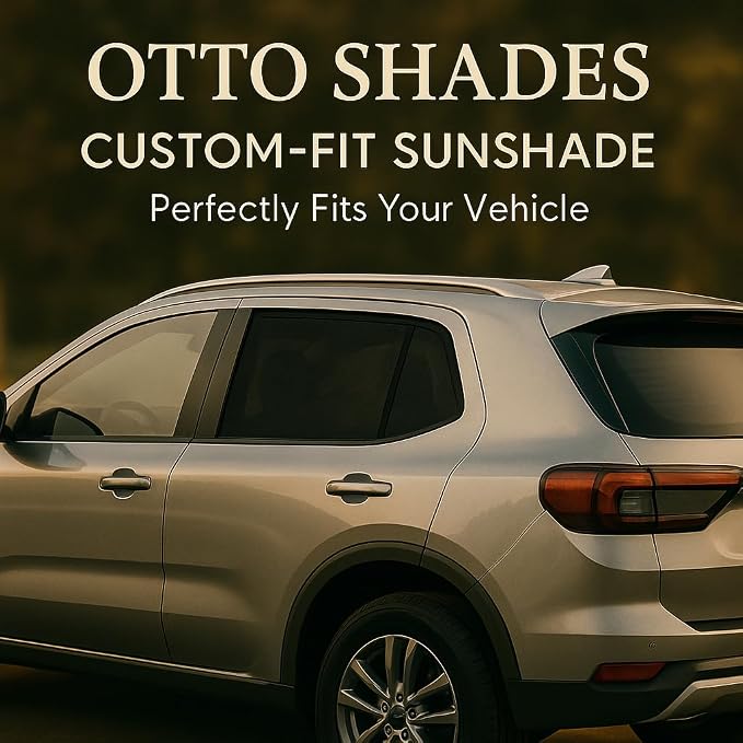 Custom Magnetic Mesh Sunshade for Mazda CX30 2020-2025, Side, Rear & Port Windows Sun Blind for Baby Protection, UV/Heat Reduction,Privacy Shield (2 pcs Quarter Window Shades) - Image 3