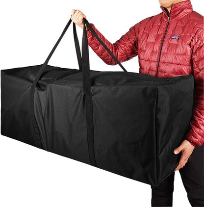 COOLBEBE 2 Pack Sports Duffle Bag - Extra Large Travel Duffel Luggage Bag | Heavy Duty Dual Zipper, 600D Polyester, Oversized Capacity, Sturdy & Water Resistant for Sports Equipment, Camping & Moving - Image 8