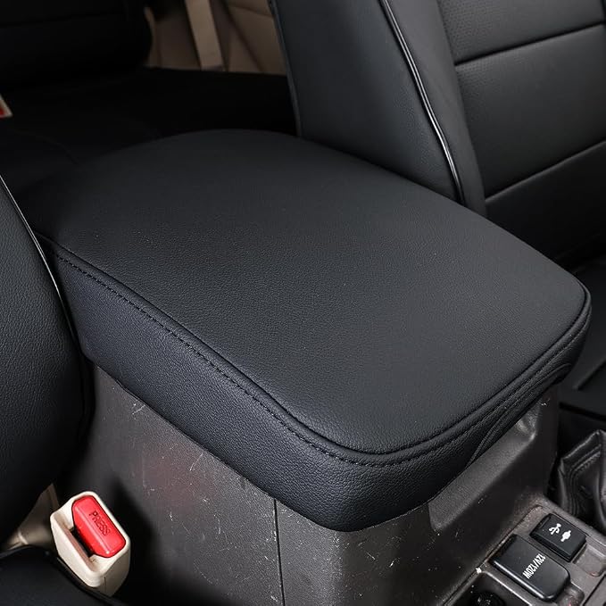 EKR Car Seat Covers Custom Fit for Toyota 4Runner(5 Seats) Full Set | for Toyota 4Runner 2003-2009(Power Front Seats)Full Wrap,Airbag Compatible,Waterproof Pet-resistant,Faux Leather(Black) - Image 3