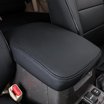 EKR Car Seat Covers Custom Fit for Toyota 4Runner(5 Seats) Full Set | for Toyota 4Runner 2003-2009(Power Front Seats)Full Wrap,Airbag Compatible,Waterproof Pet-resistant,Faux Leather(Black) - Image 3