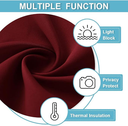 RYB HOME Classroom Door Window Cover, Blackout Door Curtain No Drill | Emergency Lockdown Shade for School Door Window, Room Darkening Block Views, Office Door Curtain, W8 x L36, 1 Panel - Image 6