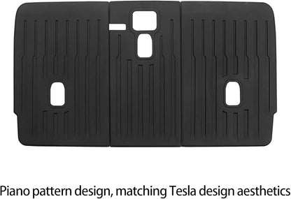 for Tesla Model Y Rear Seat Back Cover Seatback Liner Backrest Protector Accessories 5-Seater 2020 2021 2022 2023 2024 - Image 5