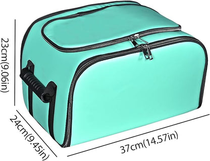 Foldable Car Insulated Storage Box, Portable Thermal Cooler Bag with Double Zipper & Sturdy Handle, Multi‑Purpose Car Seat Trunk Organizer for Drinks Snacks, Outdoor Picnic Camping Road Trips - Image 3