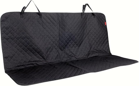 Kaiphy Dog Car Seat Cover, Back Seat Cover for Dogs Pet Car Seat Protector Waterproof Bench Car Seat Cover, Non-Slip Rear Seat Cover with 4 Safety Belt Openings for Safe Travel, Fits Cars Trucks SUVs - Image 2
