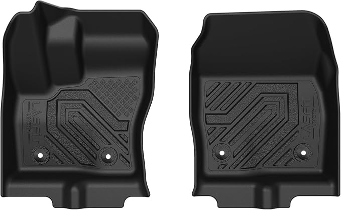 LASFIT Floor Mats for Ford Transit Connect 2014-2021 Vinyl Floor with Posts | All Weather TPE Durable Protector Full Coverage Custom Fit Floor Liners, Easy Clean Anti-Slip for Transit Vans - Image 9