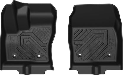 LASFIT Floor Mats for Ford Transit Connect 2014-2021 Vinyl Floor with Posts | All Weather TPE Durable Protector Full Coverage Custom Fit Floor Liners, Easy Clean Anti-Slip for Transit Vans - Image 9