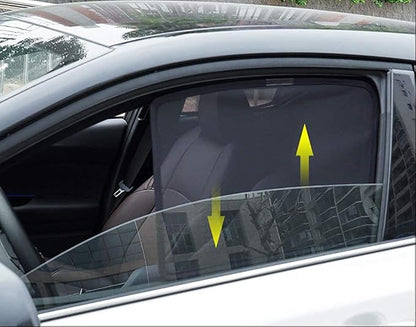 Bwen Car Window Shades Fit for Chevrolet Equinox 2018 | Foldable Window Sunshades for Equinox, Custom Fit Side Window Sunshade for Blocks UV Rays Glare, Magnetic, 4pcs - Image 6