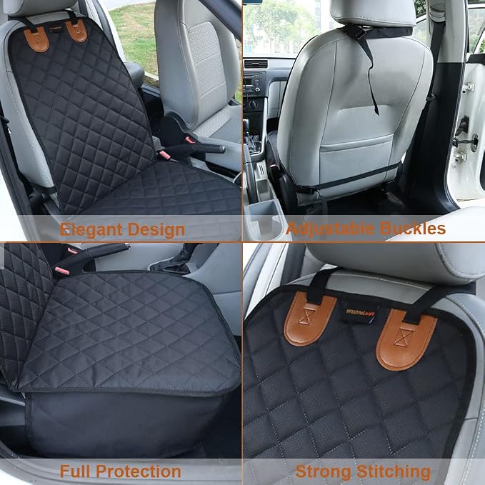 Car Front Seat Covers for Dogs Captain Chair Seat Covers Pet Car Seat Cover Car Seat Protector for Dogs Bucket Seat Cover - Image 4