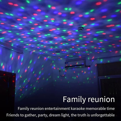 2PCS Car Interior Ambient Lights, Wireless Multicolor Car Strip Lights USB Rechargeable Multicolor RGB LED Strip Light Remote/Sound Control Car Star Ceiling Light with Music Sync - Image 6
