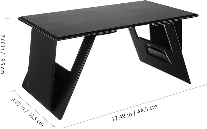 Gatuida Portable Foldable Laptop Lap Desk with Adjustable Stand, Travel Laptop Table for Bed, Car Tray, Writing - Image 4