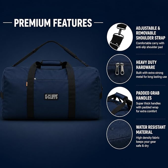 Heavy Duty Cargo Duffel Large Sport Gear Drum Set Equipment Hardware Travel Bag Rooftop Rack Bag - Image 5