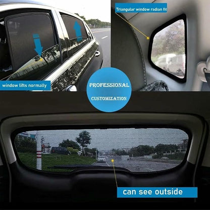 Car Side Window Sunshades for Acura RDX 2016-2023, Magnetic UV Protection Shades for Front/Rear Windows, Heat Resistant Sun Visor Shield Accessories - Image 3