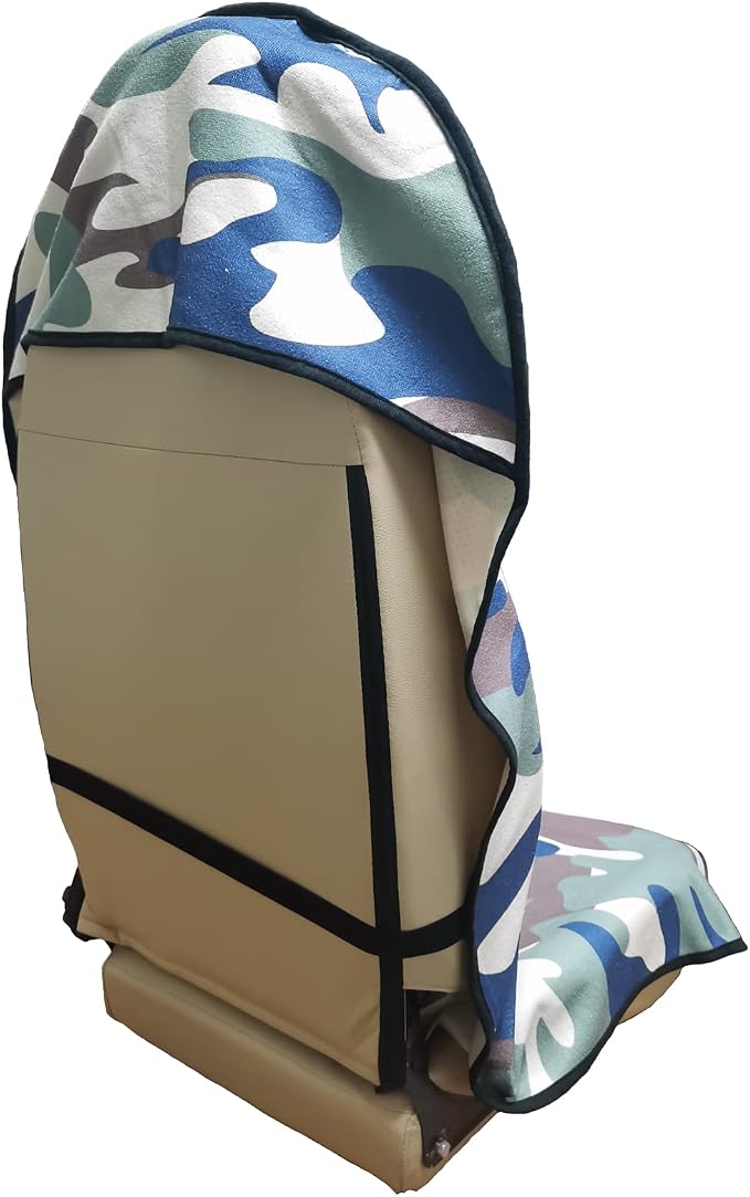 Car Seat Cover Protector Front Seats,for Gym Workout,Running,Swimming,Beach and Hiking,Waterproof Sweat Towel Bucket Seat Covers for Cars SUV Trucks (Camouflage, 1Pcs) - Image 2