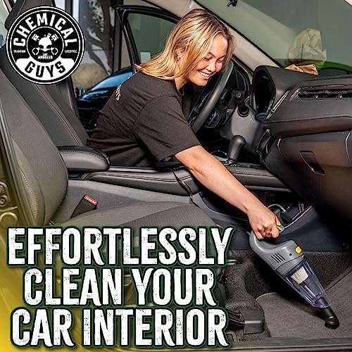 Chemical Guys EQP410 DetailVac Handheld Portable Car Vacuum, 110w 8.8amp Electric Motor, (Great for Cars, Trucks, SUVs, Motorcycles, RVs, Home, Pets, Kids, Office, and On The Go) Gray - Image 2