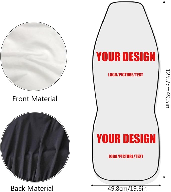 Customized Car Seat Cover for Front Seat - SUV Truck Sedan Van, Printed High Back Saddle Blankets Auto Seat Protectors, Fit Most Vehicles, Auto Seat Accessories - Image 6