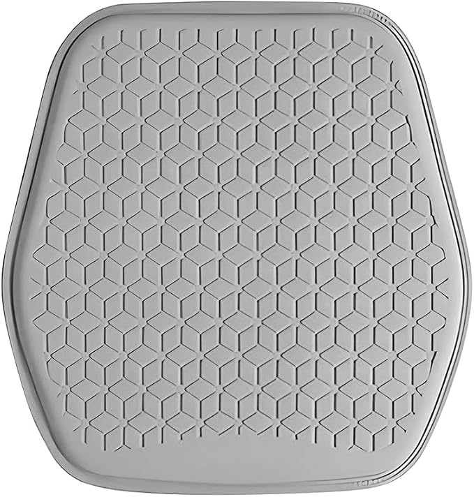 Gel Car Seat Cushion, Breathable Non-Slip Automotive Chair Mat Cover Protector for Driving, Comfortable Vehicle Interior Front Seat Chair Cushion Accessories, Universal Fit (Gray) - Image 7
