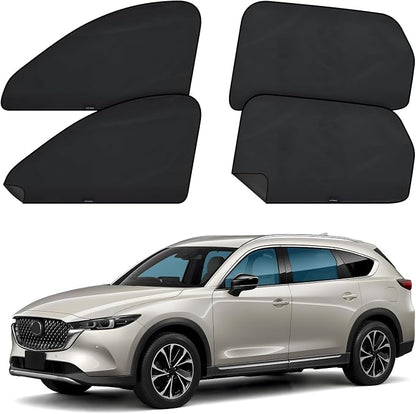 ZATOOTO Car Window Shades for CX-5 2017-2024,100% Block Light Privacy | Effective Sun Blocking, Metal Frame Fit. Great for Family, Camping, Full Privacy Protection. - Image 9