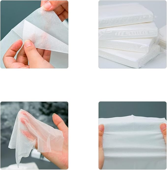 Car Tissue Holder, Sun Visor Napkin Holder, Visor Tissue Holder, Luxury PU Leather Backseat Tissue Case Holder (Car Tissues - 3 Pack (3-Ply 70 Sheets/Pack)) - Image 6