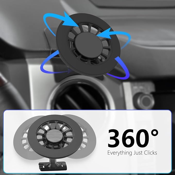 Tundra Phone Mount for Magsafe, Exclusive Fit for Toyota Tundra 2014-2021, for iPhone 17/16/15/14/13/12/Mini Series, Air Vent Toyota Tundra Accessories - Image 5