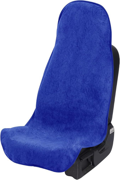 Waterproof Car Seat Cover Universal Fits Car Sweat Towel for Trucks SUV Van Royal Blue Car Seat Protector Sweat Proof Protector Cloth Seats Pack of 1 by COLINOO