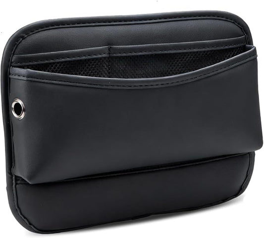 MARCHFA Car Seat Side Pocket Organizer Car Pocket Pouch for Seat, Door, Console, Car Seat Gap Filler Organizer Multifunctional Car Organizer Accessories for Phone Sunglasses Keys Cards (Large) by MARCHFA