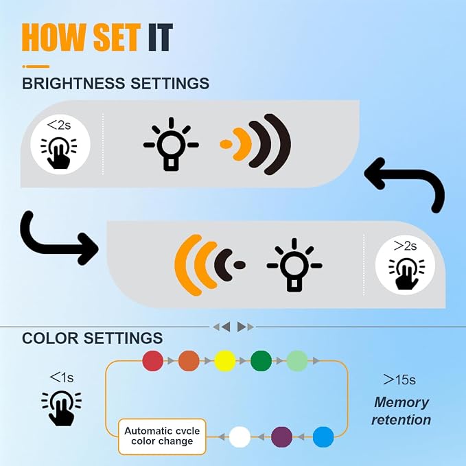 Mini USB LED Light, Portable Adjustable Brightness Car 7 Color RGB Dynamic Ambient Lights, Plug-in Auto Interior Night Atmosphere Lamp Decoration Accessories for Laptop Home(2PCS) - Image 5