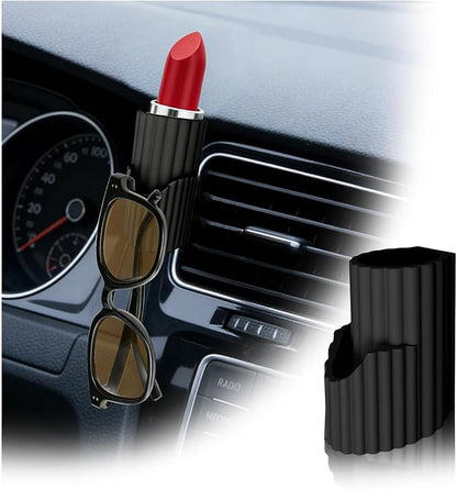 2026 Upgraded Car Chapstick Holder No Melt with Car Sunglass Holder,Silicone Stylish Chapstick Holders for Cars as Lipstick Storage,Portable Insulated Cars Lip Balm Holders by Unknown