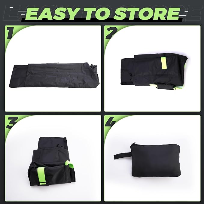 Zihvfzu Waterproof Car Seat Travel Bag with Backpack Straps | Padded travel bag suits air travel and carries car seats, booster seats and strollers; includes one luggage tag. - Image 4
