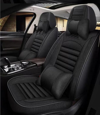 for car seat Covers Non-Slip （E.g, for Tesl,for Mercedes-Benz,for BMW,for Audi, for Ford, for Honda, for Nissan,for Toyota,for Chevrolet,for Jeep.. (Black (line)) - Image 5