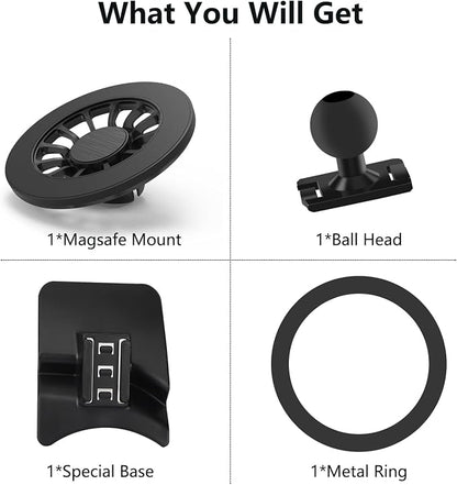 Tundra Phone Mount for Magsafe, Exclusive Fit for Toyota Tundra 2014-2021, for iPhone 17/16/15/14/13/12/Mini Series, Air Vent Toyota Tundra Accessories - Image 4