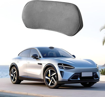 Zpana Car Lumbar Support Pillow, Memory Foam Back Cushion, Dark Gray | Memory Foam Lumbar Support Pillow, Lower Back Pain Relief & Sciatica, Comfortable Driver Seat Pad, Universal Seat Cushion - Image 6