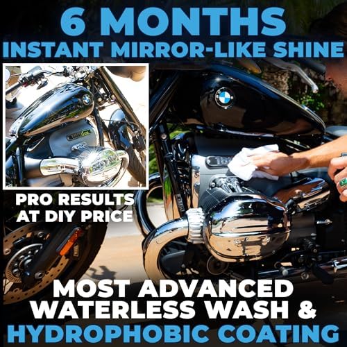 Grand Finale Waterless Car Wash Spray 8 oz - Motorcycle Cleaner 3-Pack - Image 5