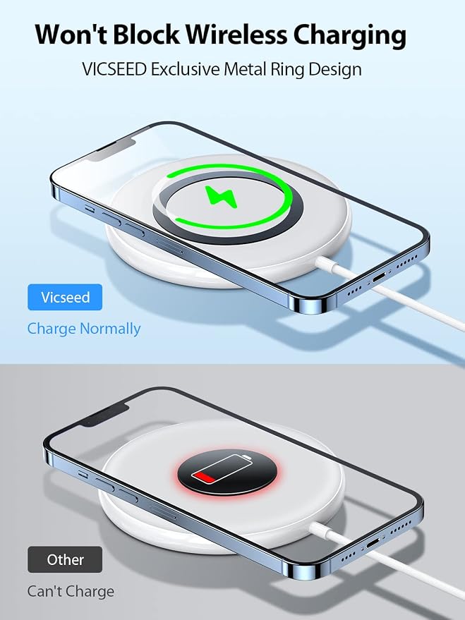 VICSEED for MagSafe Car Mount [Upgraded Strongest Magnet Power] Magnetic Phone Holder for Car Vent 360 Adjustable Magnetic Car Phone Holder Mount for iPhone 17 Pro Max 16 15 14 13 12 Plus Mini - Image 8