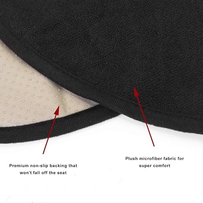 2PCS Car Towel Seat Cover, Waterproof Non-Slip Front Seat Protector for Post Gym Workout Beach Hiking, Sweatproof Washable Bucket Seat Protective Cover for Car SUV Truck Sedan (Blue) - Image 3