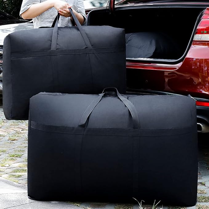 Heavy Duty Storage Bag with Handles for Moving & Storage (26Gal - 1 Pack) | Extra-Large Capacity for Bedding, Clothing, Blankets, Pillows & Bulky Household Items - Image 3