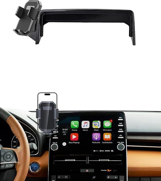 PZK Car Phone Holder for Toyota Avalon/Avalon Hybrid 2019 2020 2021 2022 Accessories 9-Inch Screen Fixed Clip Auto Lock Car Phone Mount for 4.0-7.0 Inch Phones 360° Rotation Not Affect Vent Cradles by SpecificCarPhoneHolder