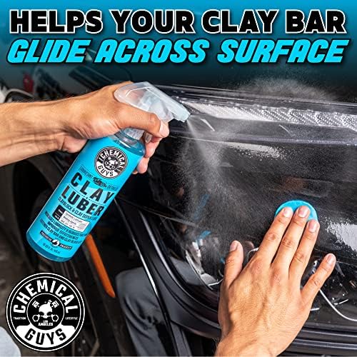 Chemical Guys, OG Clay Bar & Luber Synthetic Lube Kit, Medium Duty, 2-Piece - Image 4