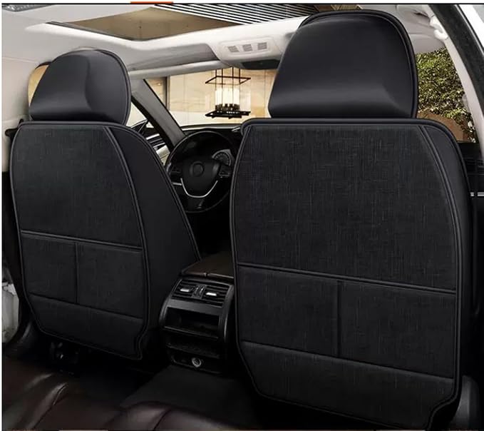 for car seat Covers Non-Slip （E.g, for Tesl,for Mercedes-Benz,for BMW,for Audi, for Ford, for Honda, for Nissan,for Toyota,for Chevrolet,for Jeep.. (Black Coffer(line)) - Image 6