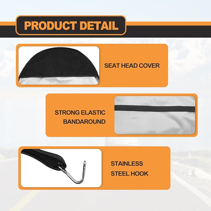 KEVWR Car Waterproof Towel Front Seats Seat Covers, Washable Seat Protector, Fit Beach Swimming Outdoor Sports, Compatible with Most Cars Trucks Suvs Car (Black) - Image 3