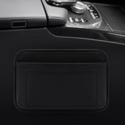 Accmor 2pcs Universal Car Side Pocket Organizer, PU Leather Car Pocket Pouch Cell Phone Sunglasses Holder Organizer Accessories for Car Seat, Door, Window, Console - Image 5