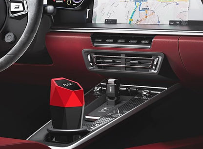 Ginsco Car Trash Can Cup Holder, 2 Pack Mini Car Trash Can with Lid, Car Accessories for Interior, Leakproof Small Trash Cup for Car, Home with Additional 2 ABS Hooks and 90pcs Trash Bags Red - Image 3