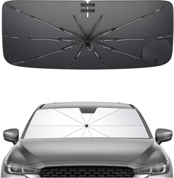 SXCY for 2026 Mazda CX5 Windshield Umbrella Sunshade [Easier Foldable] for 2026 Mazda CX5 Accessories 2026 CX-5 Sunshade Umbrella 2026 CX5 Windshield Umbrella Sun Shade by SXCY